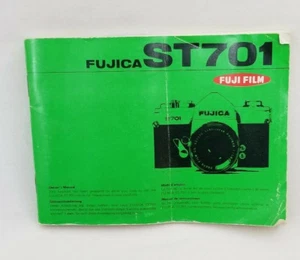 FUJICA ST701 Film Camera Manual Booklet - Picture 1 of 2