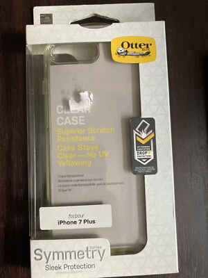 OtterBox Symmetry Sleek Protection for iPhone7 plus Clear/Silver Flake case - Image 1 of 2