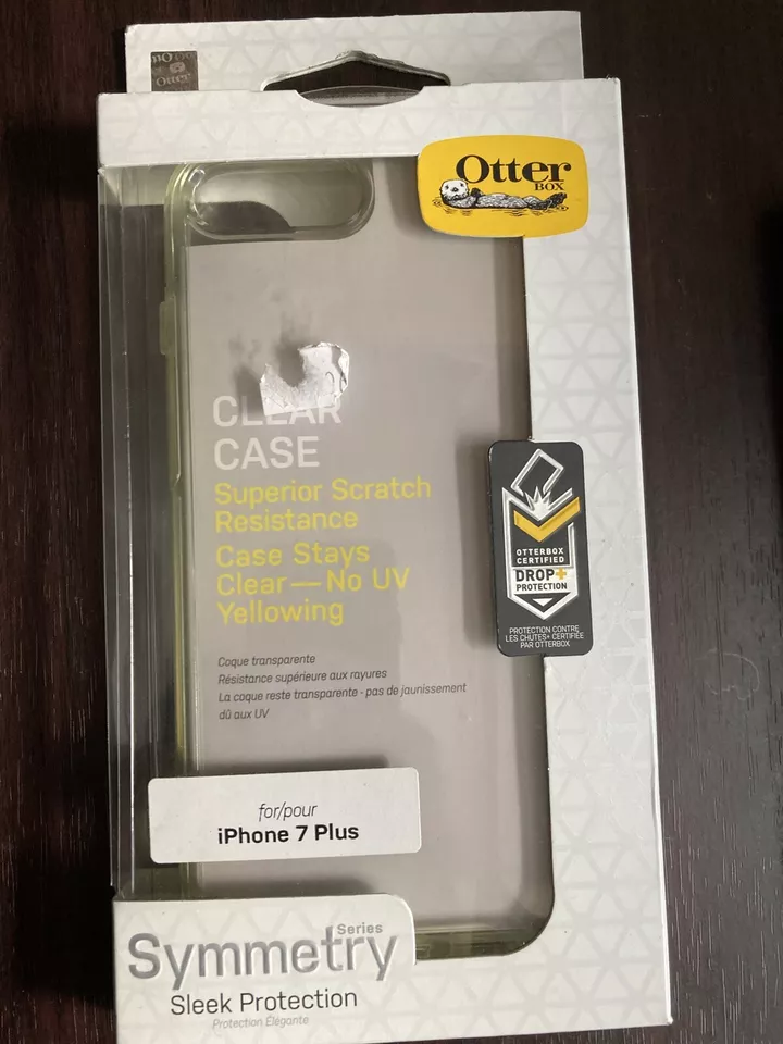 OEM OTTERBOX Symmetry Series Clear Case for iPhone 8 Plus/7 Plus
