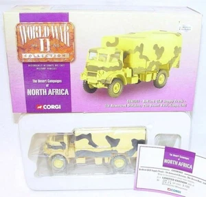 Corgi World War II 1:50 British Army BEDFORD QLD NORTH AFRICA Supply Truck MISB! - Picture 1 of 11