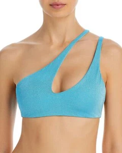 Aqua Swim 299573 Women One Shoulder Cutout Bikini Top Size S - Picture 1 of 2