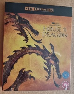 House Of The Dragon Season 1 4K Ultra HD Blu Ray NEW SEALED