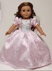 Robe poupée princesse rose 18 pouces pour poupée American Girl ou notre génération