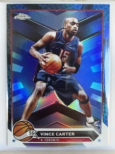 2023-24 Topps cromo azul refractor Vince Carter - Imagen 1 de 2