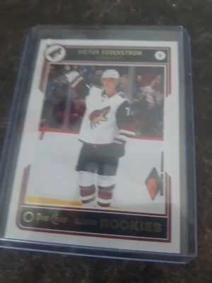 O-Pee-Chee 2020-21 Glossy Rookies Victor Soderstrom RC Card# R-18 - Image 1 of 2