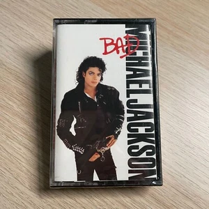 Michael Jackson - BAD Smooth Criminal Cassette US 1987 NEW Sealed - Picture 1 of 6