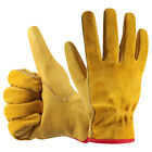 Herren Montagehandschuhe Schutzhandschuhe Arbeitshandschuhe Leder Handschuhe