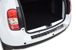 Rear Bumper Sill Protector For Duster 2010-2017 Stainless Steel - Imagen 1 de 13