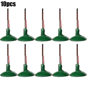 10pcs OO/HO Scale Street Light Models Wall Lamp Post Led Ceiling Light New - Picture 1 of 7