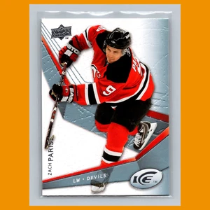 Zach Parise #9 2008 Upper Deck Ice New Jersey Devils Hockey Card NHL NM - Picture 1 of 3