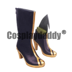 LOL Agony's Embrace Coven Evelynn Cosplay Shoes Heeled Boots S008 - Picture 1 of 4