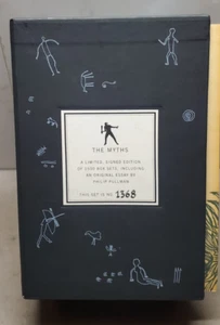 The Myths SIGNED NUMBERED UK Ltd ED HB SET Pullman, Atwood, Armstrong, Winterson - Foto 1 di 13