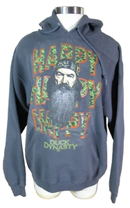 Duck Dynasty Phil Roberston "Happy Happy Happy" Jerzees Hoodie Sweatshirt Gr. Lg - Bild 1 von 9