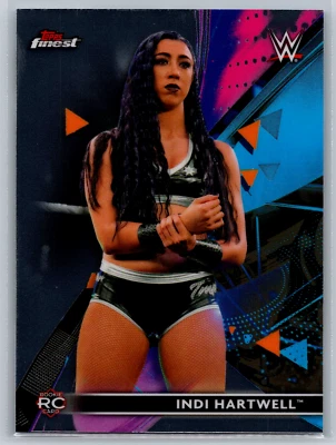 Indi Hartwell 2021 Topps Finest WWE Rookie Card RC #84 - Image 1 of 2