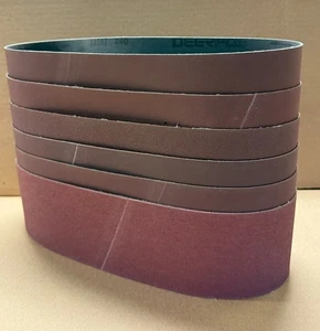 PREMIUM 4" X 36" A/O SANDING BELT ASST. PACK! 12 BELTS!...80-600 GRIT! - Picture 1 of 2