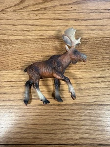 Bullyland Animal Figure Moose Made In Germany - Picture 1 of 4