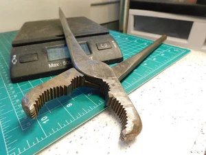 Vintage 13-10 Pexto 12" Brenner Zange mit 1/2" Hebeleisen Schraubendreher Ende - Bild 1 von 14