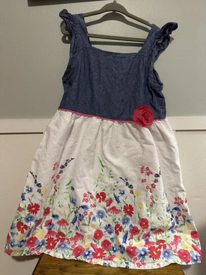 Vestido de sol Penelope Mack brillante alegre y cómodo para niña 6X Foto 1 de 4