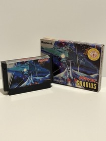 GRADIUS Famicom Japan Import With Box US SELLER