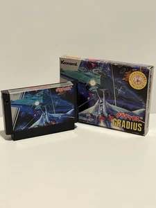 GRADIUS Famicom Japan Import With Box US SELLER - Picture 1 of 6
