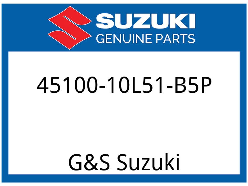 Suzuki OEM PIEZA 45100-10L51-B5P CONJUNTO DE ASIENTOS (GRIS, NEGRO, ROJO) Foto 1 de 1