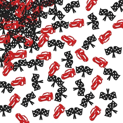 Rcae Rar Confetti- Racing Theme Birthday Party Table Decoration Scatters - Race - Image 1 of 4