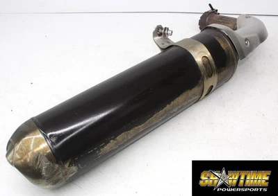 12-16 CAN-AM SPYDER RS-S ROADSTER EXHAUST PIPE MUFFLER SLIP ON CAN SILENCER - Image 1 of 4