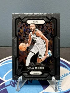 2023-24 Panini Prizm #46 Mikal Bridges - Brooklyn Nets - Picture 1 of 2