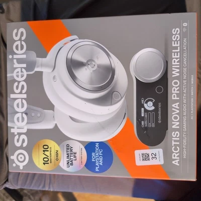 Steelseries Arctis Nova Pro Wireless Gaming Headset PS5 PC Switch + Base Station - Image 1 of 4
