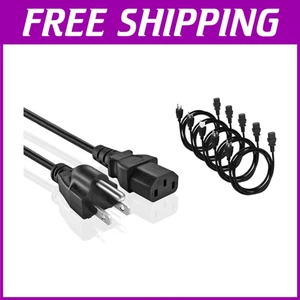 10ft Replacement Power Cables 5-Pack - Picture 1 of 8