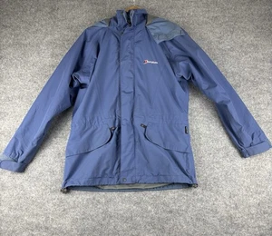 Berghaus wasserdichte Goretex Jacke Damen Gr. 10 blau Wandern Walking Outdoor - Bild 1 von 14