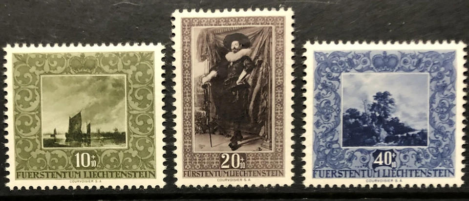 Liechtenstein B19-B21 Completo MH Scott Cat. $15,00 Foto 1 de 1