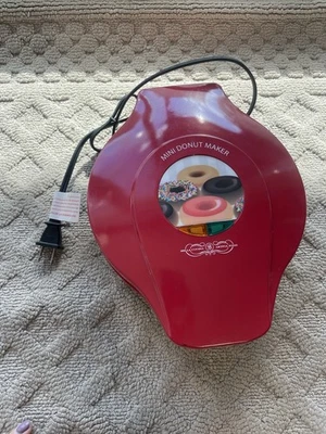 Bella Pink Mini 7 Donut Maker Hornear Antiadherente Recubierto Foto 1 de 4