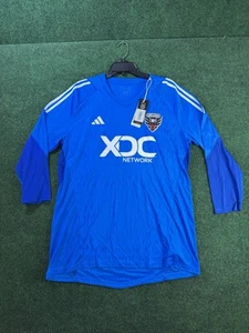 D.C. United adidas Goalkeeper Long Sleeve Jersey Size 2XL Defect - Picture 1 of 7
