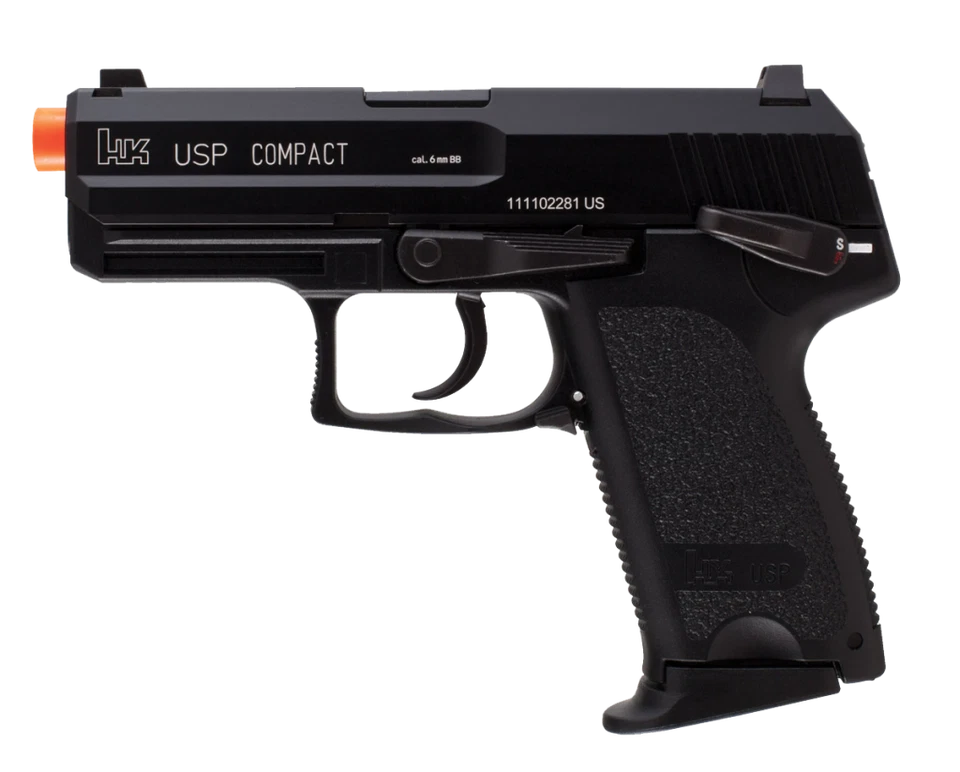 Pistola de Airsoft Elite Force USP Compacta GBB, Negra 2275004 Pistola de Airsoft Foto 1 de 1