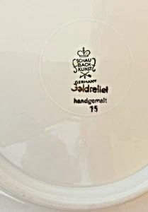  Sammelteller Schaubach Porzellan ,Kunst ohne Gebrauchsspuren  26,5 cm - Bild 1 von 2