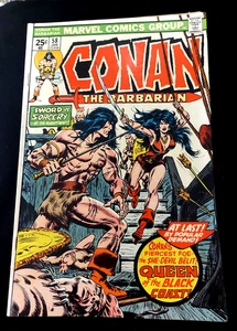Conan Barbar #58 1976 1. App. & Cover Belit Queen! - Bild 1 von 2