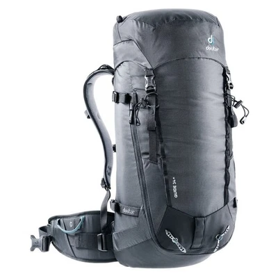 NEW Deuter Guide 34+ (Black) Mountaineering and Climbing Backpack 34+8L w/ frame - Image 1 of 4
