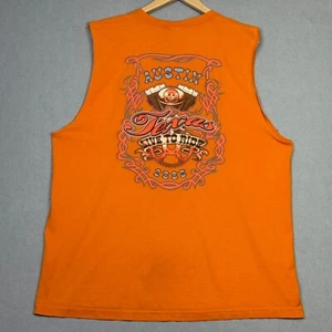 Vintage 2008 Austin Texas Sleeveless T-Shirt XXL AAA USA Live to Ride Motorcycle - Bild 1 von 8