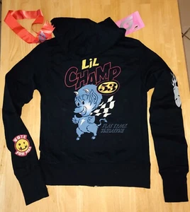 Felpa con Cappuccio Hein Gericke Super G Psycho Racing Moto 53 Edizione Limitata Small - Foto 1 di 24