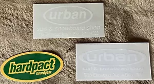 Vintage Skateboard Shops Stickers 1990s Upstate New York - Picture 1 of 1