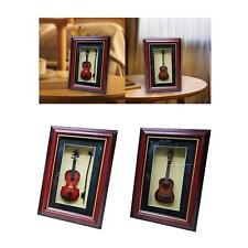 Desktop Photo Display Holder, Table Picture Frame Ornament, Miniature Musical