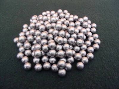 1kg 9.6mm approx round lead balls catapult slingshot ammo 190 balls approx  - Image 1 of 3