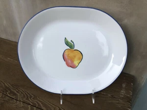 Cesta de frutas Corelle Corning retirada 12 1/4" plato ovalado para servir - Imagen 1 de 5
