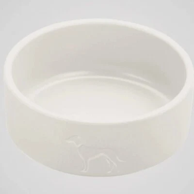 HUNTER Keramik Napf XL 1,9L Weiß Hund sehr robust Anti Rutsch NEU Fressnapf - Bild 1 von 2