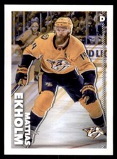 2022-23 NHL Stickers #283 Mattias Ekholm  - Nashville Predators