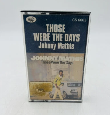 Johnny Mathis Those Were The Days Cassette Tape CS 6003 Country - Image 1 of 4