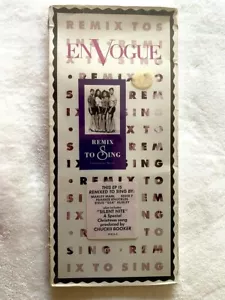 EN VOGUE SEALED LONGBOX CD REMIX TO SING RARE EP SILENT NITE PROMO HYPE STICKER - Picture 1 of 6