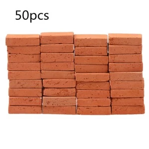 50PC 1/16 Scale Dollhouse Miniature Sand Table Simulation Brick Building Scenery - Picture 1 of 8