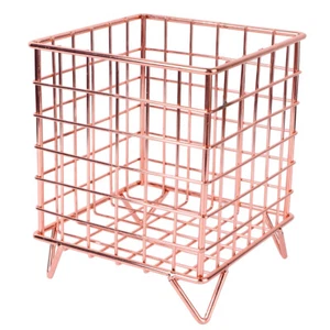 Metal Storage Basket Metal Blanket Basket Metal Nesting Basket - Picture 1 of 12